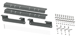 B&W Hitches RVK2404 custom installation brackets and rails for 5th wheel hitch, heavy-duty steel, 44.75 x 9 x 5 inches