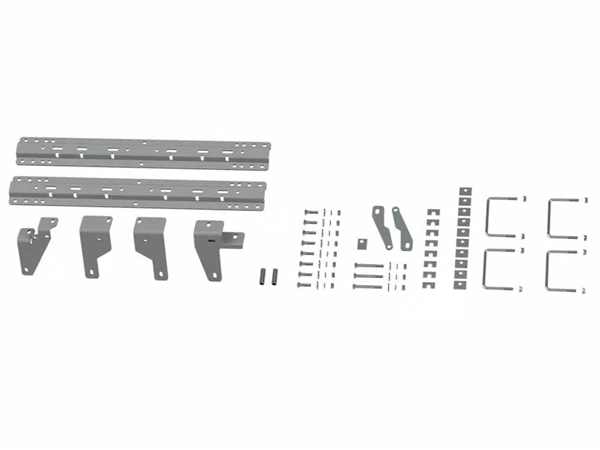 B&W Hitches RVK2605 Universal Mounting Rail for 5th wheel trailer hitch installation in full-size truck beds, 44.75 inch length