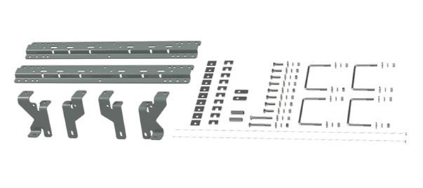 B&W Hitches RVR2600 Quick Fit Custom Install Bracket for RVR2500 Companion 5th Wheel Hitch -- heavy-duty steel mounting bracket