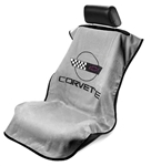 Seat Armour SA100COR4G Corvette Car Seat Towel - Gray