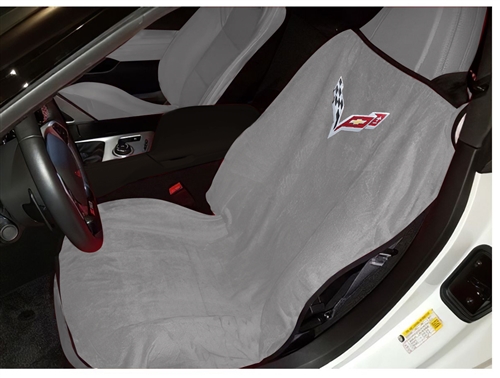 Seat Armour Corvette C8 Car Seat Cover - Gray