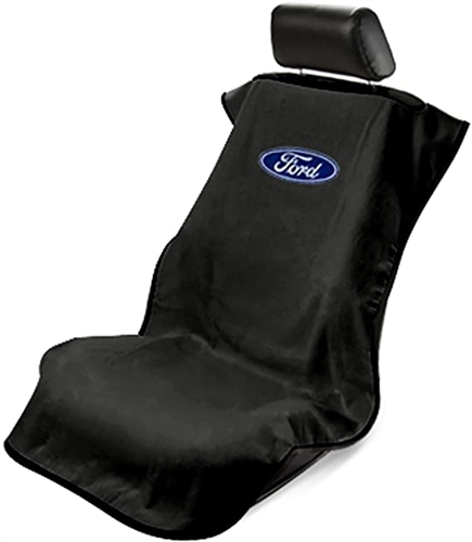 Seat Armour SA100FORB Ford Logo Car Seat Cover - Black