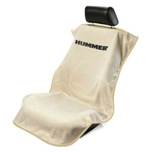 Seat Armour SA100HUMT Hummer Logo Car Seat Cover - Tan