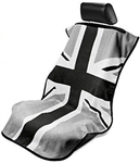Seat Armour SA100MINIBG British Flag Seat Cover - Black/Gray