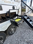 MOR/RYDE SP56-727 Drop Down Griddle Tray for RV kitchens, 28x24x12 inch fold-away tray mount, shown in deployed position