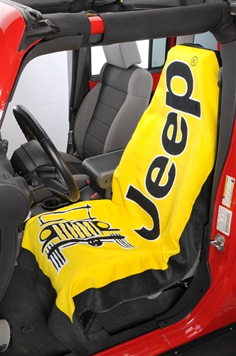 Seat Armour T2G100Y Towel 2 Go Jeep Seat Cover - Yellow