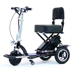 Enhance Mobility T3045-BK Triaxe Sport Foldable Scooter - Black