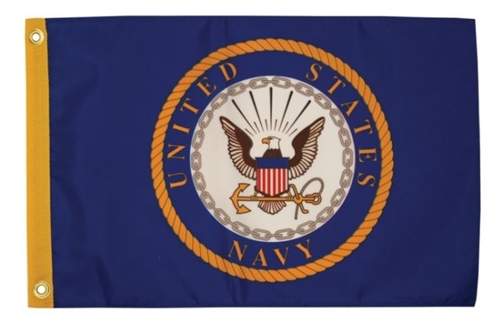 Taylor Made 1619 US Navy Seal Flag - 12" x 18"