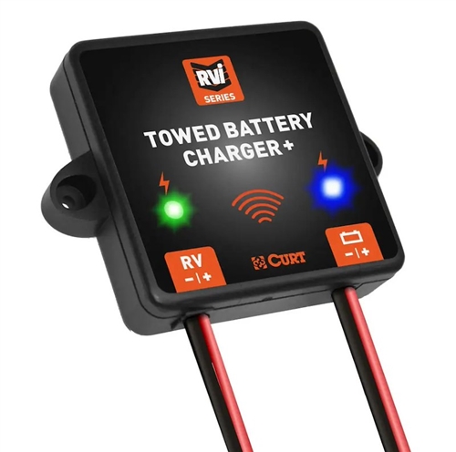 Curt 52204 Towed Vehicle Battery Charger - For RViBrake4 (CURT/RVi 52202 Compatible)