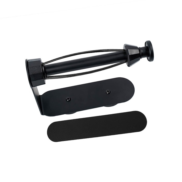 Silwy TPH-1-B Magnetic Toilet Roll Holder, Black RV/Marine Bathroom Holder
