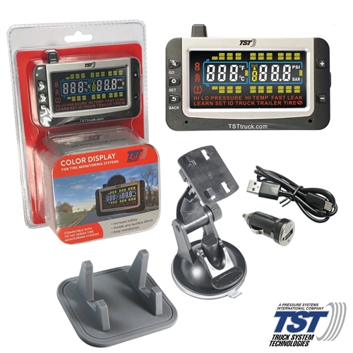 TST TST-507-RV-4-C New Generation Color Monitor 4 Cap Sensor Tire Monitor  System