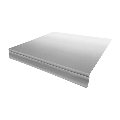 Lippert V000334393 Solera 14ft 1in Silver Fade replacement RV awning vinyl fabric with heat-welded seams and 8ft projection