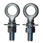 CargoSmart 819 Light-Duty Forged Bed Bolts, 7/8" Eyelet, 1,400 Lbs, 2 Pack