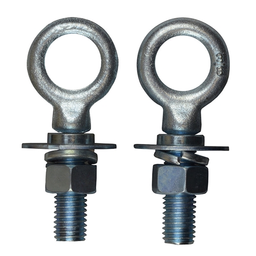 CargoSmart 819 Light-Duty Forged Bed Bolts, 7/8" Eyelet, 1,400 Lbs, 2 Pack