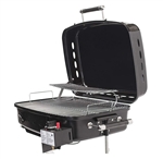 Flame King YSN-HT-500 Propane Barbeque Grill - Black Rectangular RV Mount Grill with 12000 BTU