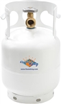 Flame King YSN5LB 5 lb Refillable Steel Propane Cylinder with OPD Valve