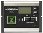 Zamp Solar ZS-30AD 30 Amp Dual Battery 5-Stage PWM Charge Controller