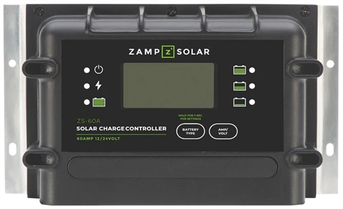 Zamp Solar ZS-60A 60 Amp 5-Stage PWM Charge Controller