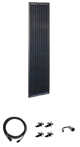 Zamp Solar ZSK1008 OBSIDIAN Series 90 Watt Long Solar Panel Expansion Kit