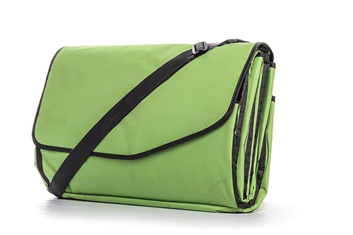 Camco 42808 RV Picnic Blanket With Strap - Chartreuse