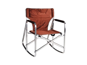 Ming's Mark SL1205-BROWN Rocking Director Chair - Brown
