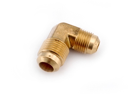 Anderson Metals Brass Male Flare Reducing Elbow - 1/2" x 3/8"
