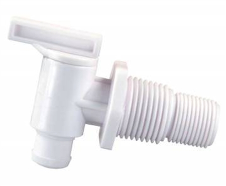 JR Products 03175 Dual Threaded Drain Cock Without Flange- 3/8-1/2â€