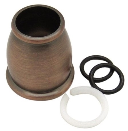 Dura Faucet DF-RK500-ORB Bronze Bell Style Spout Nut And Rings Kit