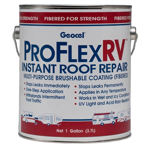 Geocel Pro Flex RV 1 Gallon Instant Roof Repair - White