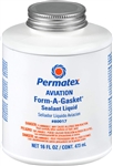 Permatex 80017 Form-A-Gasket Sealant Liquid - 16 Oz