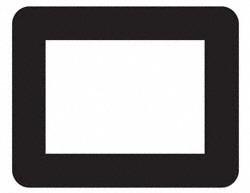 RVFraimz RV-57-01-BLACk 5" x 7" Frame Single Black