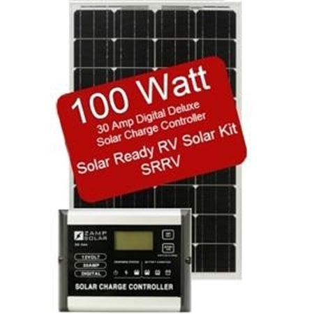 Zamp Solar ZS-100-30A-SRRV 100 Watt 30 Amp Solar Ready RV Charge Kit
