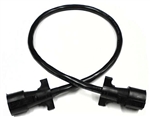 RV Pigtails 42008 7-Way Blade Heavy-Duty Double End Trailer Cable - 8 Ft