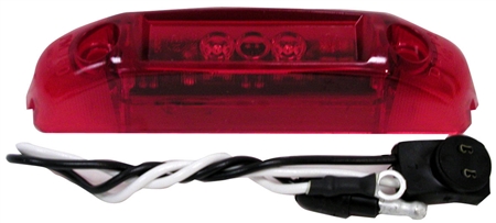 Peterson V160KR Clearance/Side Marker Light Kit - Red