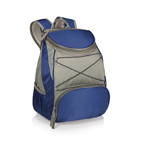 Picnic Time 633-00-138-000-0 PTX Backpack Cooler - Navy/Grey