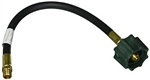 MB Sturgis 15" Flexible Pigtail with 1/4" MPT
