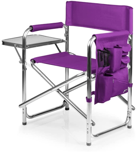 Picnic Time 809-00-101-000-0 Sports Chair - Purple