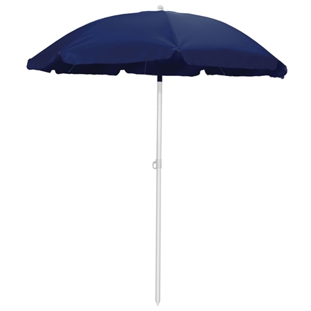 Picnic Time 822-00-138-000-0 Portable Beach/Picnic Umbrella, 5.5 Ft - Navy