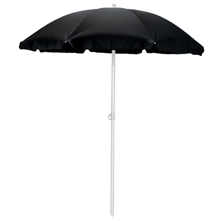 Picnic Time 822-00-179-000-0 Portable Beach/Picnic Umbrella, 5.5 Ft - Black