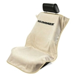 Seat Armour Hummer Logo Car Seat Cover - Tan