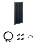 Zamp Solar ZSK1001 OBSIDIAN Series 45 Watt Solar Panel Expansion Kit